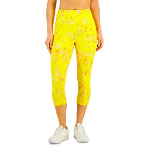 Active Cropped Yellow PancyLemon Leggings BRAND NEW WITHTAGS